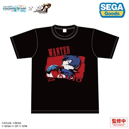 プロジェクトセカイ カラフルステージ！ feat. 初音ミク×ペルソナ5 ザ・ロイヤル グラフィックTシャツ KAITO