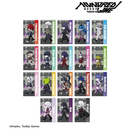 HUNDRED LINE -最終防衛学園- トレーディング ちびとこ イラストカード(単位/単品)