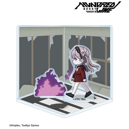 HUNDRED LINE -最終防衛学園- 九十九過子 ちびとこ キューブ型ジオラマ風アクリルスタンド