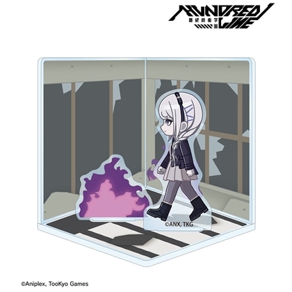 HUNDRED LINE -最終防衛学園- 霧藤希 ちびとこ キューブ型ジオラマ風アクリルスタンド