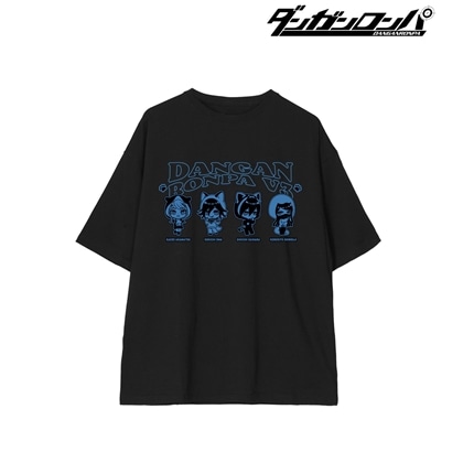 ダンガンロンパシリーズ 集合C ちびキャラ 動物パーカーver. BIGシルエットTシャツユニセックス(サイズ/S)