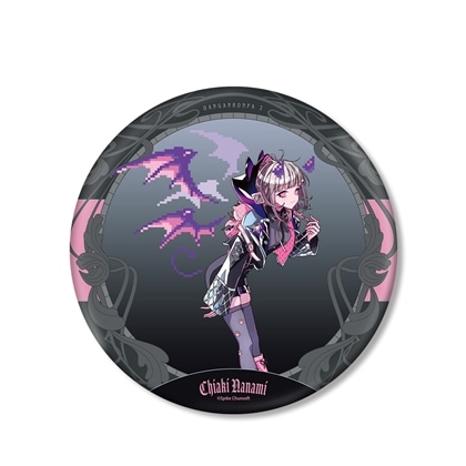 ダンガンロンパ めつぶしあんこさんイラスト 七海千秋 天使と悪魔ver. 第2弾 BIG缶バッジ