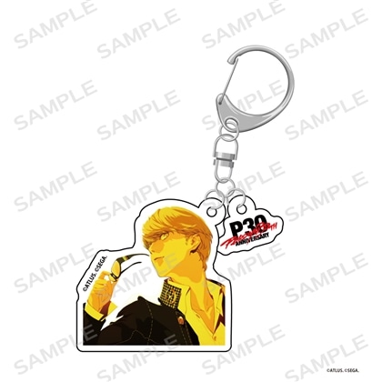 P30th ツインアクリルキーホルダーP4
