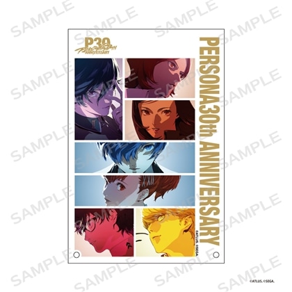 P30th 箔押しアクリルスタンドパネル