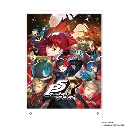 ペルソナ5 ザ・ロイヤル ＆ ペルソナ５：The Phantom X 箔押しアクリルパネル【P5R】