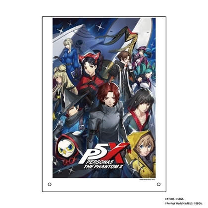 ペルソナ5 ザ・ロイヤル ＆ ペルソナ５：The Phantom X 箔押しアクリルパネル【P5X】