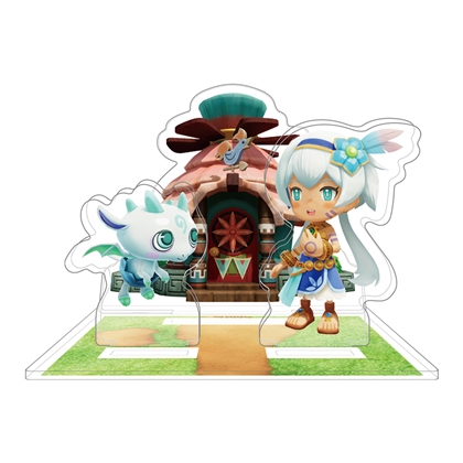 『ファンタジーライフi グルグルの竜と時をぬすむ少女』 オリジナルアクリルジオラマアンおばちゃんの家 (グルム＆レム)