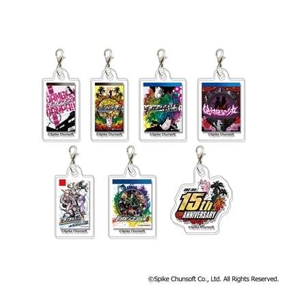 ダンガンロンパシリーズ トレーディングパッケージ風アクリルチャーム コンプリートセット