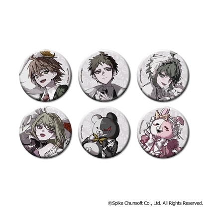 ダンガンロンパシリーズ 15周年記念イラスト トレーディング缶バッジ コンプリートセット