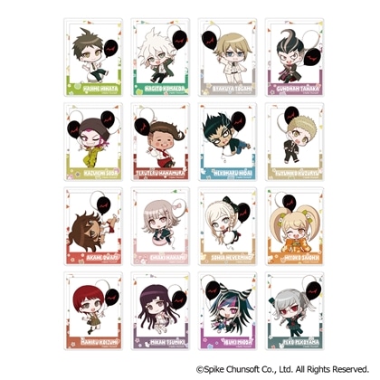 スーパーダンガンロンパ2 ちびキャラトレーディングアクリルカード コンプリートセット