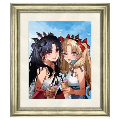 『Fate/Grand Order』キャラファイングラフ 9周年表紙イラスト