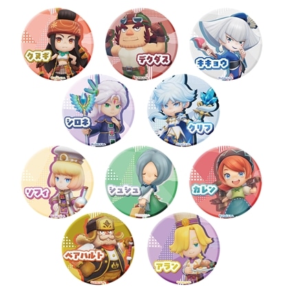 『ファンタジーライフi グルグルの竜と時をぬすむ少女』 仲間キャラクタートレーディング缶バッジVol.4 単品