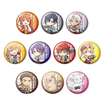 空の軌跡 the 1st ちびキャラトレーディング缶バッジ コンプリートセット