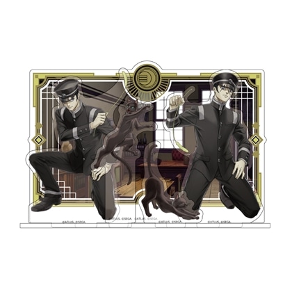 【RAIDOU Remastered: 超力兵団奇譚】アクリルジオラマ 一周年記念イラスト