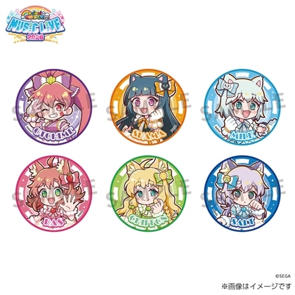 【maimai でらっくす MUSiC LiVE 2026】トレーディング缶バッジ