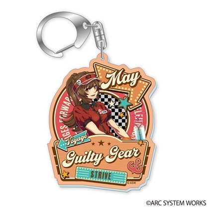 GUILTY GEAR -STRIVE- アメリカンダイナー アクリルキーホルダー メイ