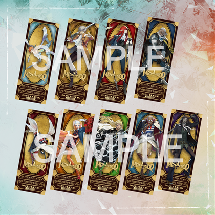 メタファー：リファンタジオ リーディングライブステージ チケット風カード　（※全10種・ランダム販売）