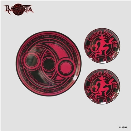 ベヨネッタ The Gates of Hell＆魔法陣 絵皿セット