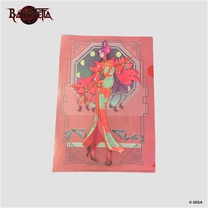 ベヨネッタ 島崎麻里氏描き下ろし クリアフォルダーA4