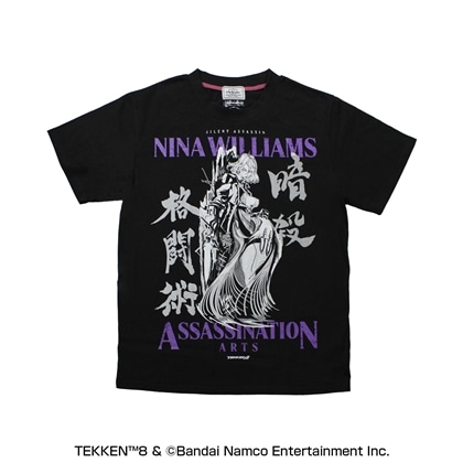 TEKKEN 8 いいじゃん全キャラTシャツ第二弾 Nina Williams 【L】