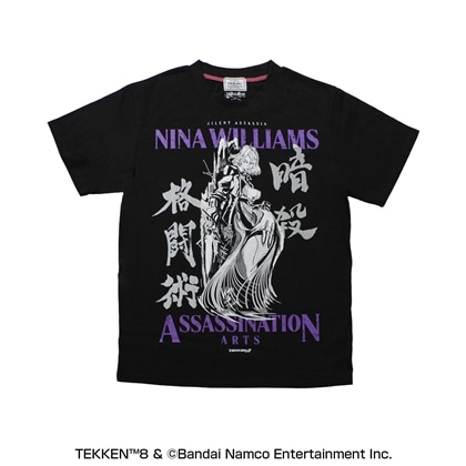 TEKKEN 8 いいじゃん全キャラTシャツ第二弾 Nina Williams 【3XL】