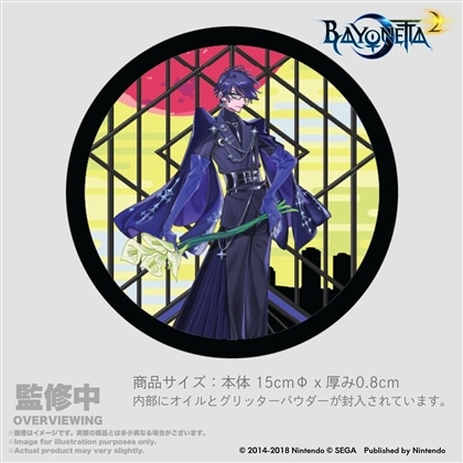 ベヨネッタ2 グリッターコースター 島崎麻里氏描き下ろしキービジュアル