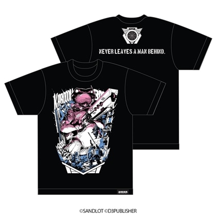 地球防衛軍5 ビッグシルエットTシャツ ”コロニスト VS 全地球防衛機構軍”3XLサイズ