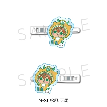 『イナズマイレブン 英雄たちのヴィクトリーロード』前髪クリップ M-SI（松風 天馬）