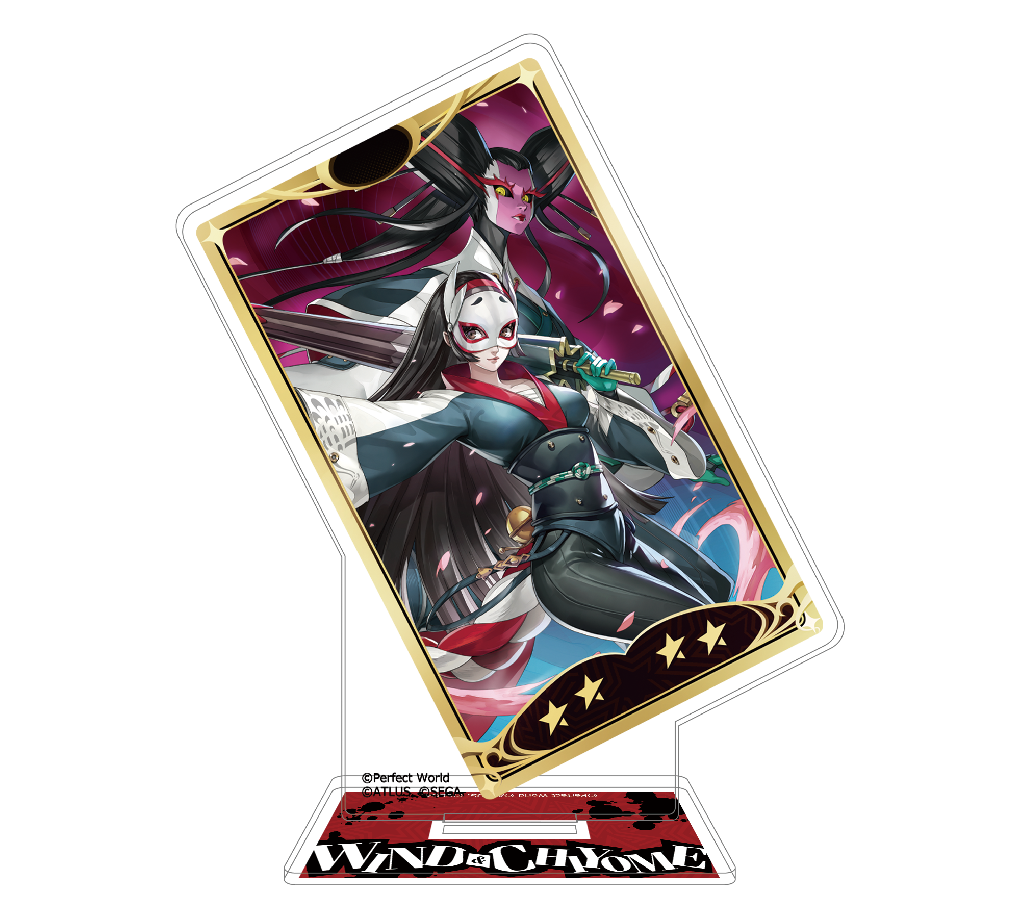 ペルソナ5: The Phantom X アクリルスタンド ウィンド＆チヨメ