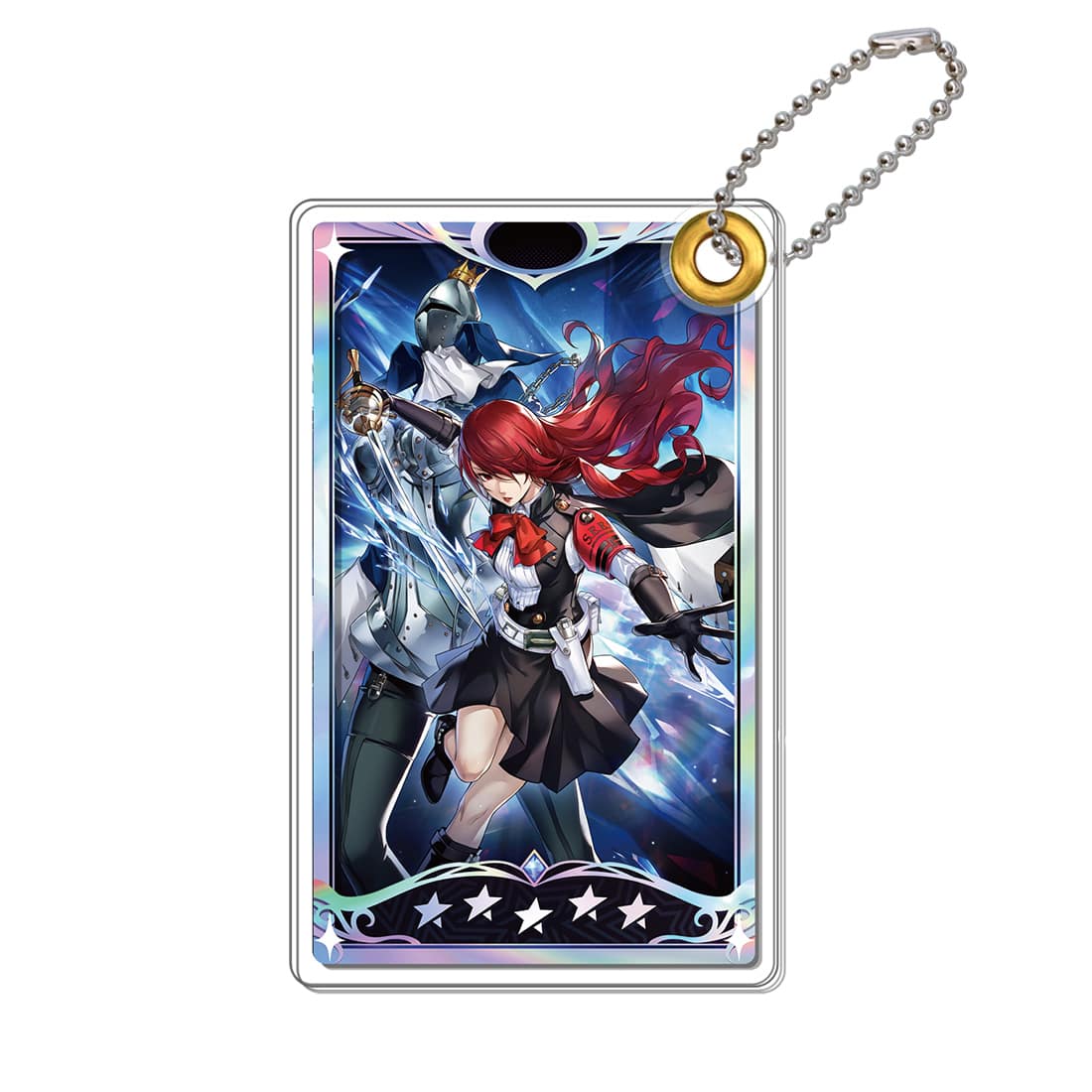 ペルソナ5: The Phantom X アクリルスライドキーホルダー 桐条 美鶴＆ペンテシレア