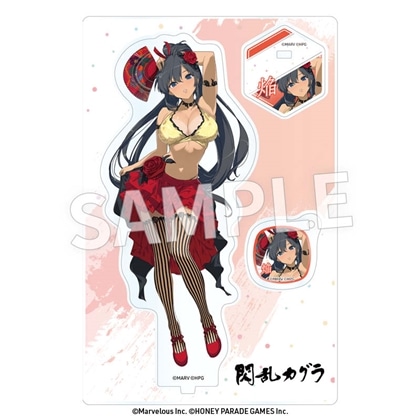 閃乱カグラ　アクリルフィギュア 焔（フラメンコ風水着）