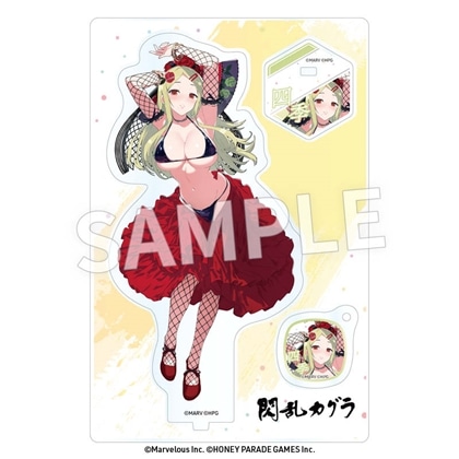 閃乱カグラ　アクリルフィギュア 四季（フラメンコ風水着）