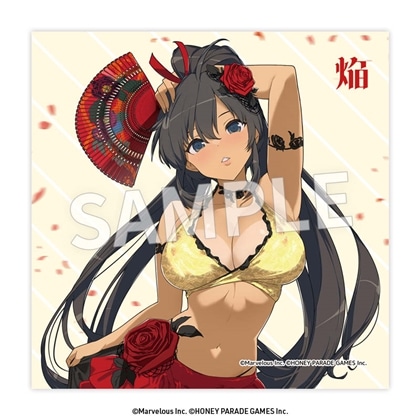閃乱カグラ　クリーナークロス 焔（フラメンコ風水着）