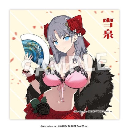 閃乱カグラ　クリーナークロス 雪泉（フラメンコ風水着）