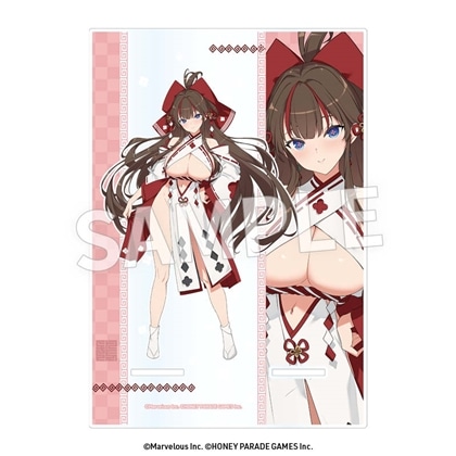 閃乱カグラ　アクリルマルチスタンド 鴇（巫女風水着）