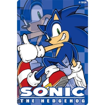 SONIC THE HEDGEHOG クリア栞 ソニック・ザ・ヘッジホッグ