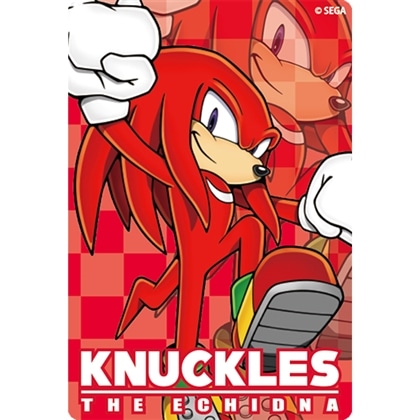SONIC THE HEDGEHOG クリア栞 ナックルズ・ザ・エキドゥナ