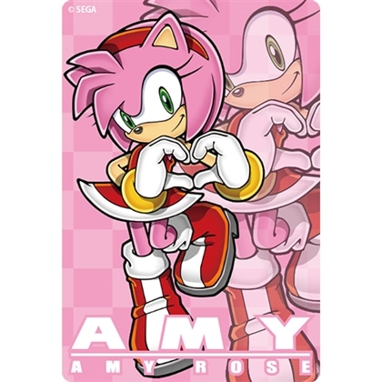SONIC THE HEDGEHOG クリア栞 エミー・ローズ