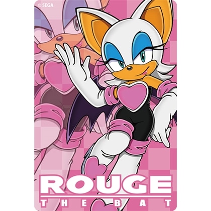 SONIC THE HEDGEHOG クリア栞 ルージュ・ザ・バット