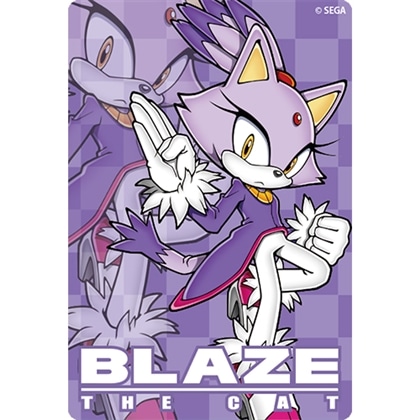SONIC THE HEDGEHOG クリア栞 ブレイズ・ザ・キャット