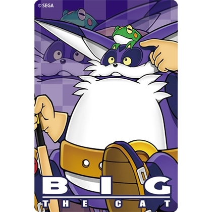 SONIC THE HEDGEHOG クリア栞 ビッグ・ザ・キャット