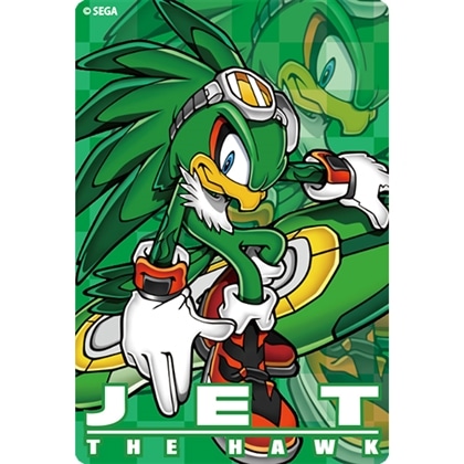 SONIC THE HEDGEHOG クリア栞 ジェット・ザ・ホーク