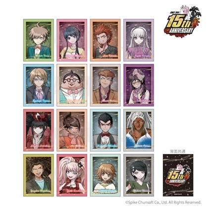 ダンガンロンパシリーズ 15周年記念ドレス イラストカード Vol.1 BOX