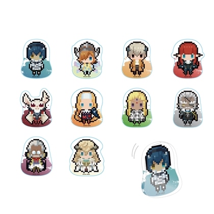 メタファー:リファンタジオ展 ぷちびっと トレーディングゆらゆらアクリルブロック