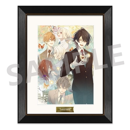 「ニル・アドミラリの天秤」10周年記念 複製原画 (B)ニル・アドミラリの天秤　クロユリ炎陽譚　限定版パッケージイラスト