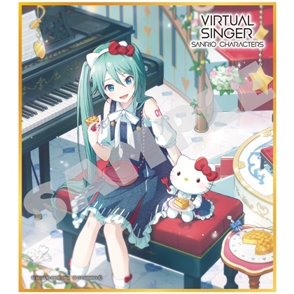 プロジェクトセカイ カラフルステージ！ feat. 初音ミク×サンリオキャラクターズ【単品】ミニ色紙コレクション SP（全12種） ※2026年10月下旬お届け分