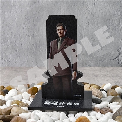 『龍が如く』 冠婚葬祭展 墓石アクリルスタンド 峯義孝