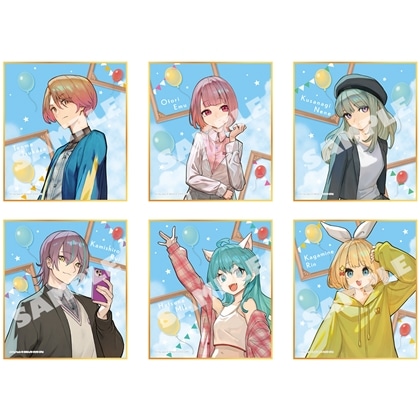 プロセカ』イラストレーターコラボ ミニ色紙コレクション 【単品