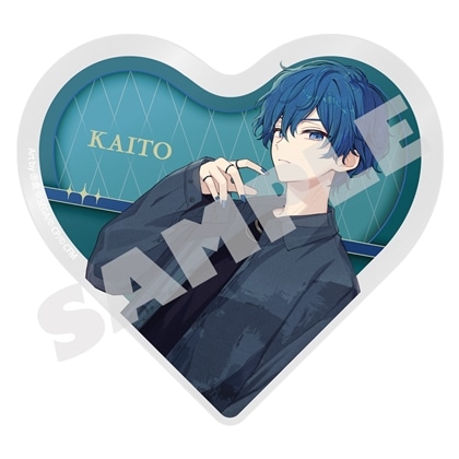 『プロセカ』イラストレーターコラボ ハート型アクリルブロック 誰もいないセカイのKAITO