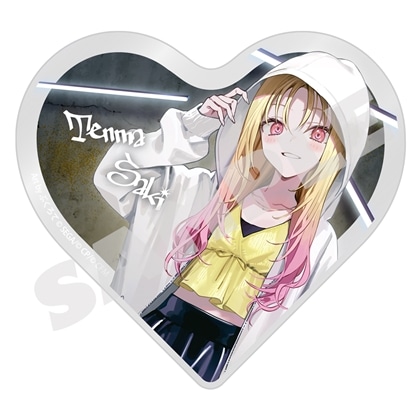 『プロセカ』イラストレーターコラボ ハート型アクリルブロック 天馬 咲希